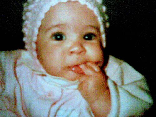 foto de mi amiga cuando era pequeña